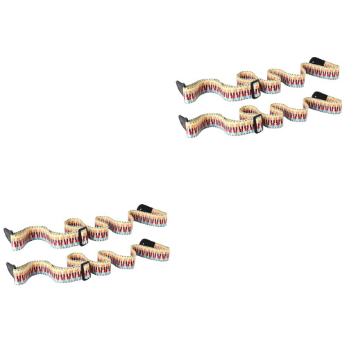 4Pcs Assorted Color Ukulele Strap Durable Small Guitar Shoulder Sling 2