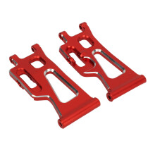 MJX 1/14 RC Car Rear Lower Suspension Arms Aluminum Alloy Replacement Red