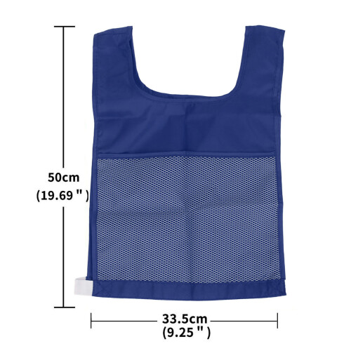 Children's Team Game Vest Blue