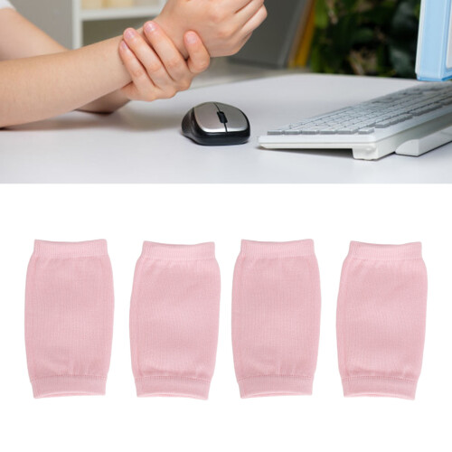 Moisturizing Gel Elbow Sleeves Pink 2 Pairs
