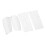 Soccer Shin Guard Sock 1 Pair White M with Pocket 1