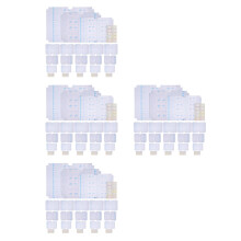 120Pièces Protège-Livres Plastique Transparent Pour École Multi Usage