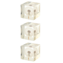 3Pièces Cubes Accessoires Décoratifs Maison Bureau Colorés