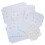 120Pièces Protège-Livres Plastique Transparent Pour École Multi Usage 3
