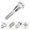2Pièces Embouchures Trompette Argent Confortables Pour Usage 2