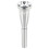 2Pièces Embouchures Trompette Argent Confortables Pour Usage 3