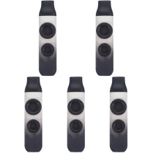 5Ensembles Kazoo Noir Portable Pour Adultes Et Enfants, Facile À Jouer