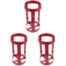 3Pièces Support Mural Rouge Pour Extincteur, Durable