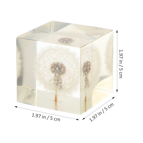 3Pièces Cubes Accessoires Décoratifs Maison Bureau Colorés 1