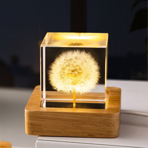 3Pièces Cubes Accessoires Décoratifs Maison Bureau Colorés 2
