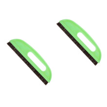 2Pièces Brosse Poils Cheval Nettoyage Mural Efficace