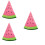 3Pièces Pinces Plastiques Antiglisse Couleur Pastèque 7