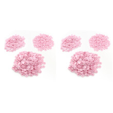 300Pièces Boutons Pressions Plastique T5 Kam Rose Projets DIY