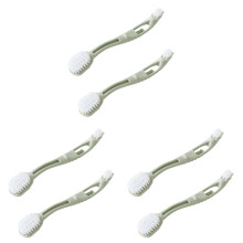 6Pièces Brosse Douce À Poils Pour Chaussures Nettoyage
