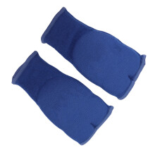 Gel Nylon Anti-Slip Half Finger Boxing Gloves for Men Women Blue M