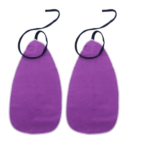 6Pièces Lingettes Instruments Violet Portable Facile Usage