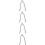 4Pièces Laisse Grande Taille Extensible Acier Réfléchissant 8
