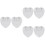 6Pièces Bols Suspendus Pour Hamster Transparent Pour Usage 5
