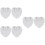 6Pièces Bols Suspendus Pour Hamster Transparent Pour Usage 6