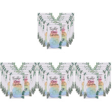 200Pièces Cartes Petites Entretien Verre Tumbler Usage Intérieur Multi