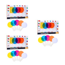 3Ensembles Plaques Filtre Couleur Pour Apprentissage Assorti
