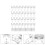 600Pièces Clips De Montage Pour Lumière LED, Fixation Argentée 10