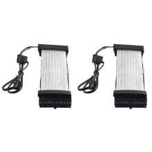 2Pièces Câbles Extension Rgb 24Pin Atx Argb Sync