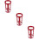 3Pièces Support Mural Rouge Pour Extincteur, Durable 8