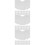 300Pièces Cartes Blanches Compactes DIY Pour Notes Graffiti 7