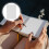 300Pièces Cartes Blanches Compactes DIY Pour Notes Graffiti 11