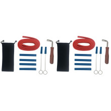 2Sets Duurzame Piano Dempkit Met Rubber Wiggen Voor Nauwkeurig Stemmen