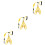 3Ensembles Laisse Pour Chiot Pour Promenade 4