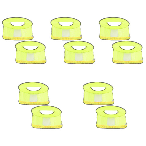 10Pièces Accessoires Casque Chantier Pare- 1
