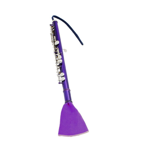 6Pièces Lingettes Instruments Violet Portable Facile Usage 2