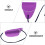 6Pièces Lingettes Instruments Violet Portable Facile Usage 6