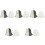 10Pièces Chapeaux Épais Sauna Feutre Absorbants Usage Confortable Bain 2