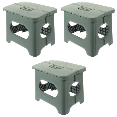 3Pièces Tabourets Pliants Enfants Avec 1