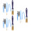 3Ensembles Kit Brosse Clavier Multi Couleurs Pinceur Lubrifiant 7