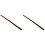 2Pièces De Protection Erhu Silicone Marron Accessoire Cordes 2