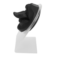 Silikon-Zungenmodell mit Ständer für Piercing-Übungen, 77x60mm, schwarz