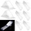 100Pièces Conteneurs Sandwich Triangle Transparent En Plastique 4
