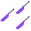3Pièces Spatules Silicone Pour Violet Cake Crème Confiture 6