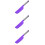 3Pièces Spatules Silicone Pour Violet Cake Crème Confiture 8