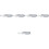 5Pièces Support Tickets Cuisine Aluminium Argent Adhésif 3