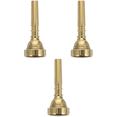 3Pièces Embouchure Pour Trompette Usage Instrumental Débutants 2