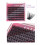 84 Clusters 14mm D Curly Black Eyelashes 3ml Glue 8