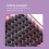 84 Clusters 14mm D Curly Black Eyelashes 3ml Glue 5