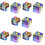 10St Prisma Multi Voor Experiment En Kamerdecoratie 9