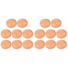 16St Beige Bamboe Plantenschaaltjes Met Voor Bloempotten