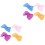 8Pièces Serviettes Enfants Bambou Absorbantes Assorties 3